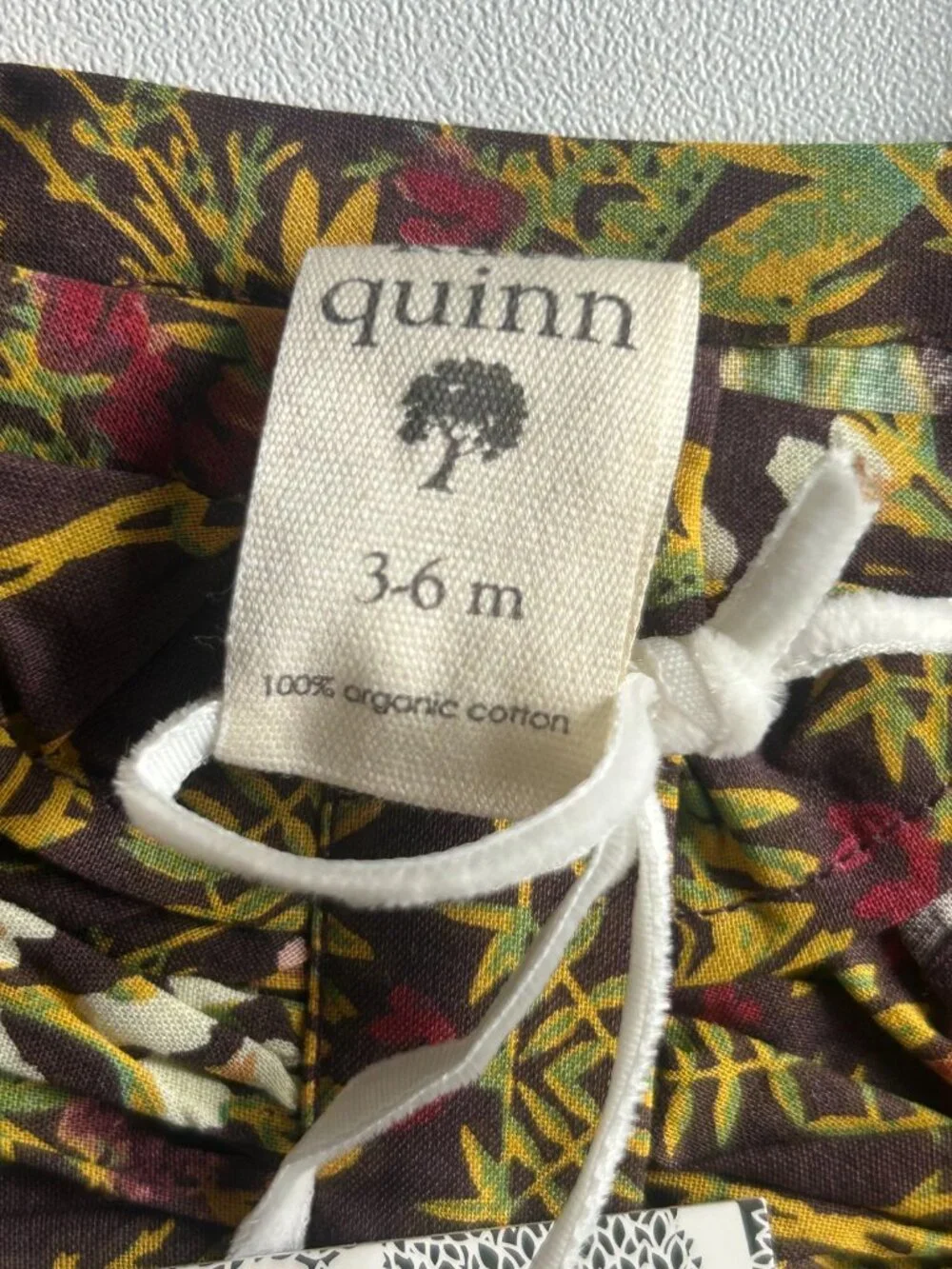 NWT Kate Quinn Baby Outfit Set 3-6M Sweet Pea Tank Green Fern Leggings